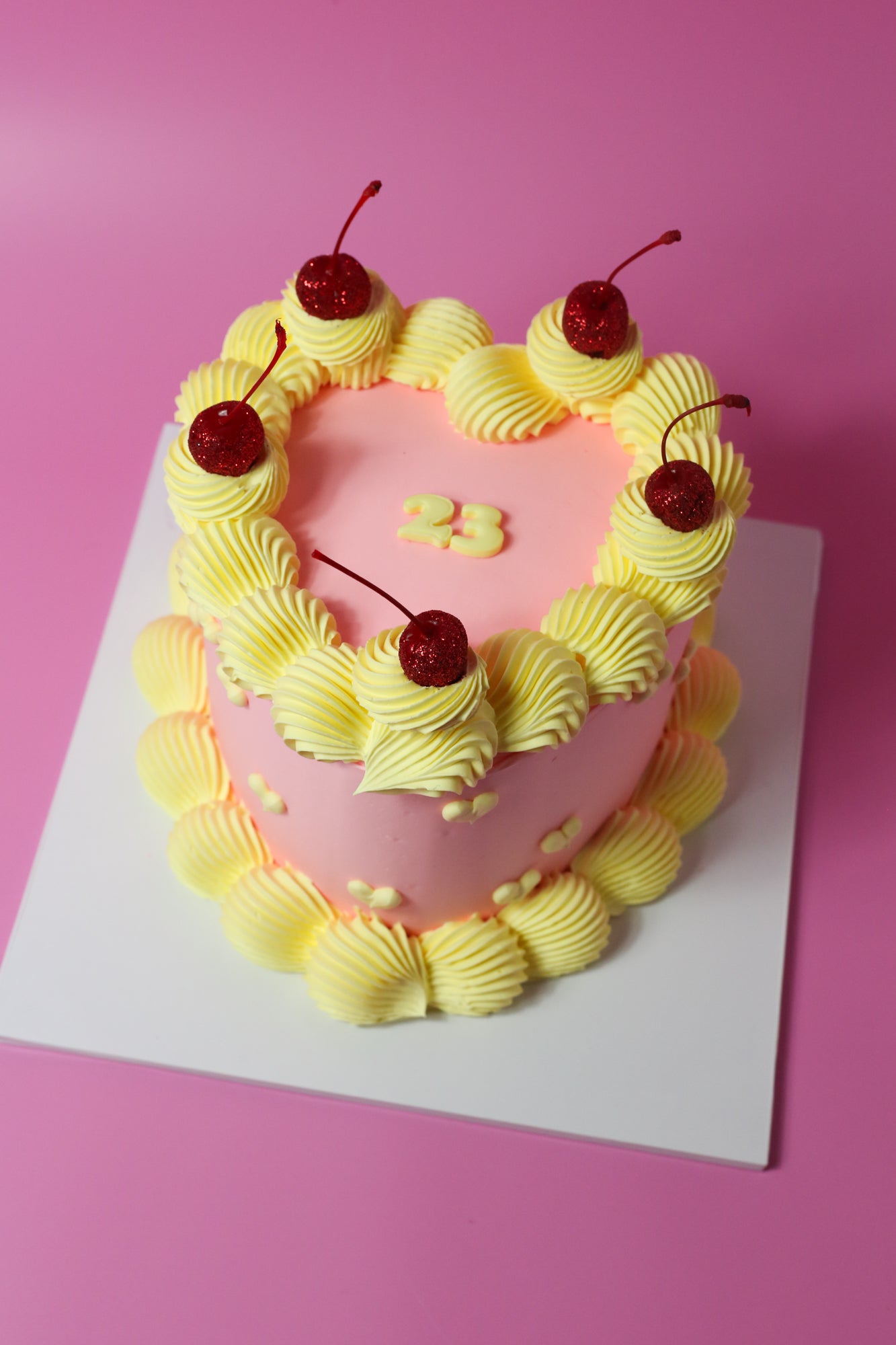 Heart Cakes - Retro Style
