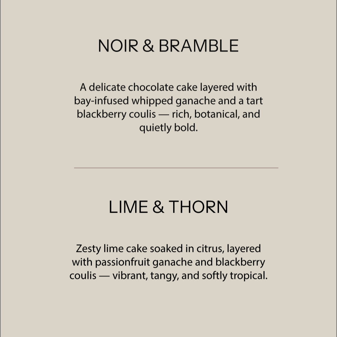 Cake Samples - May 17th