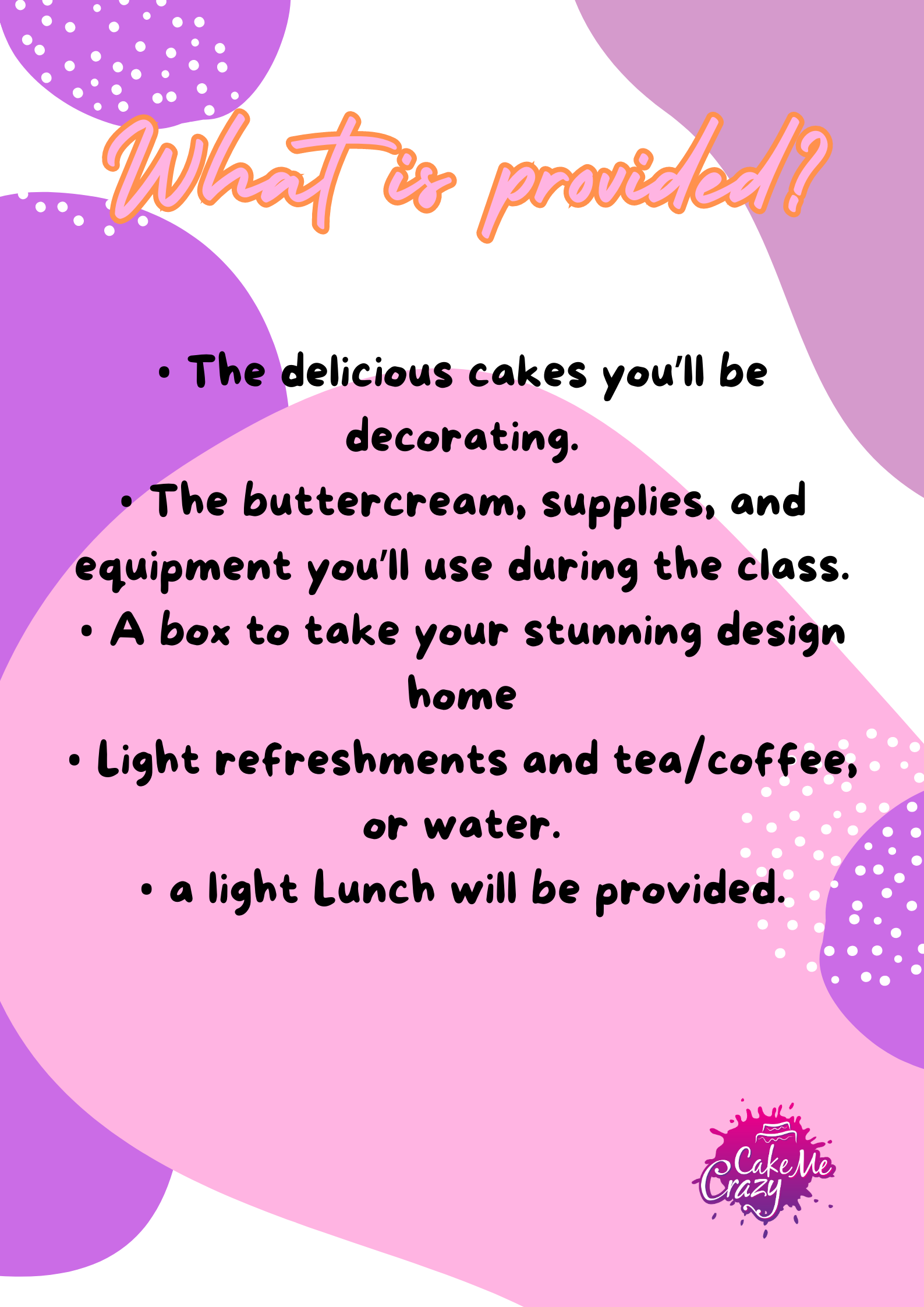 What is provided