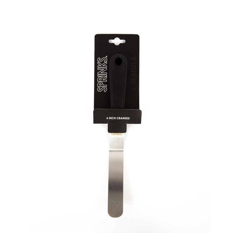 Stainless Steel CRANKED Spatula - 6" / 15cm