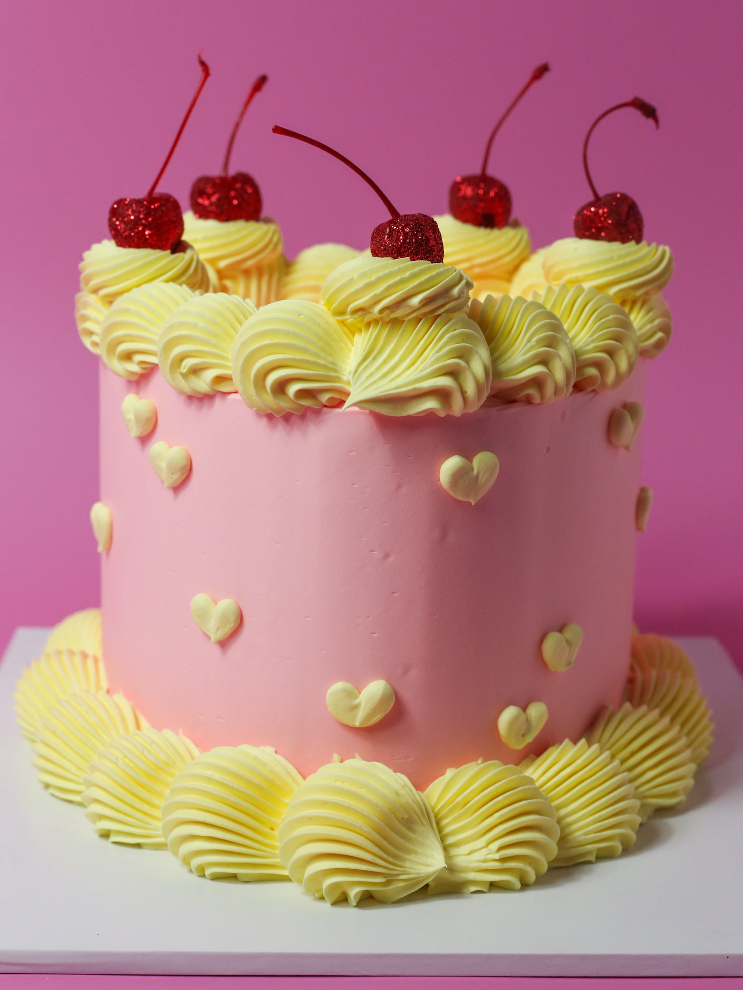 Heart Cakes - Retro Style