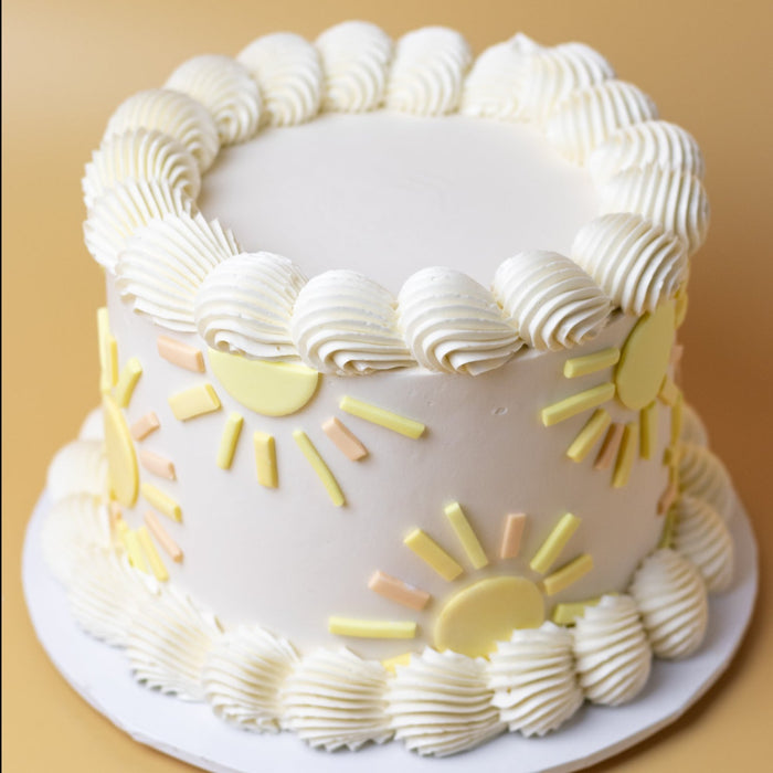 sunshine cake for baby shower