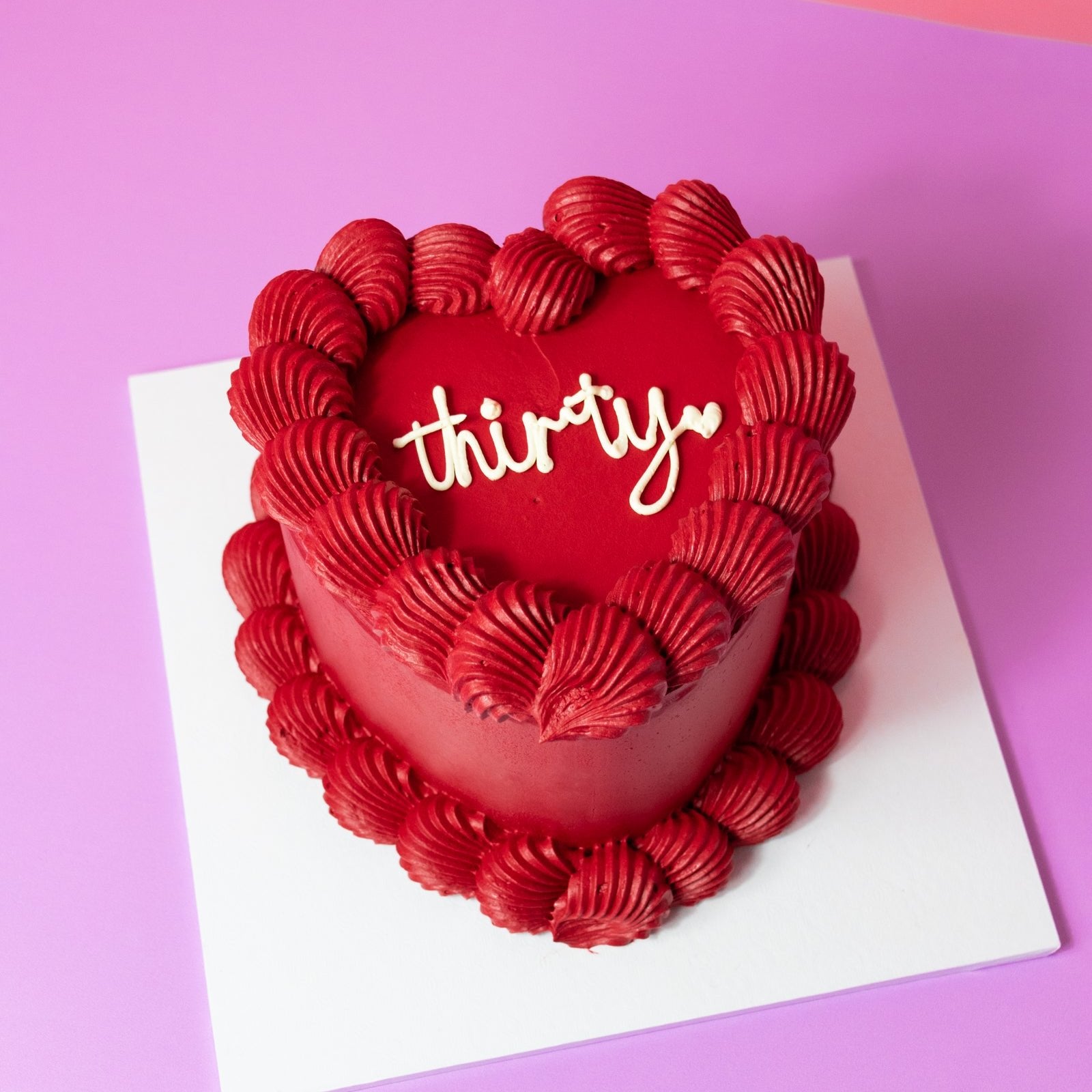 Heart Cakes - Retro Style
